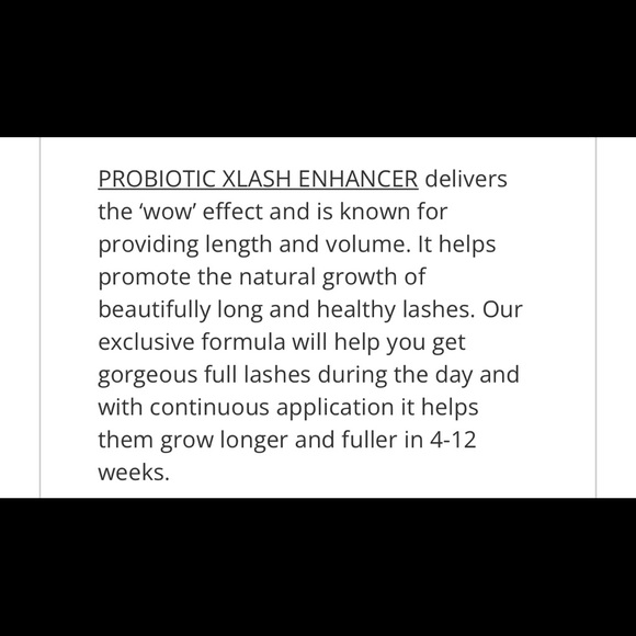 Dr. Lili Fan Probiotic X Lash Enhancer NIB 6 ml - Picture 5 of 8